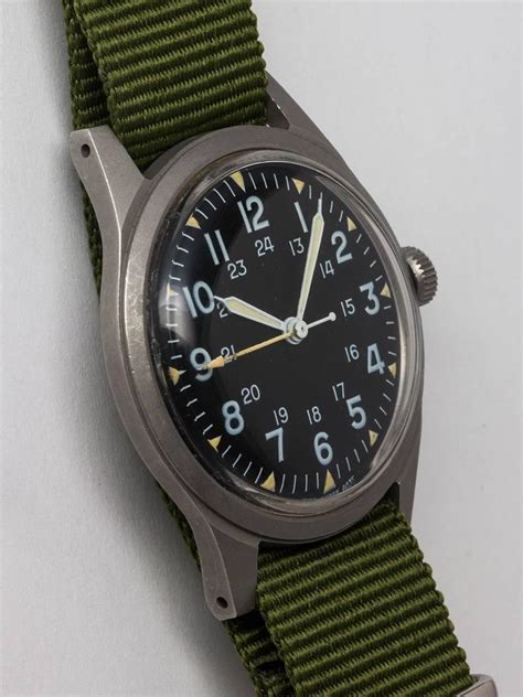 fake hamilton vietnam watch|Vintage: Vietnam War Era U.S. Military Field Watches.